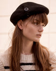 Button Black Beret