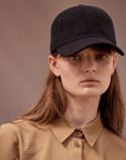 Navy Wool Cap - sample sale