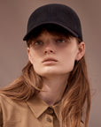 Navy Wool Cap - sample sale