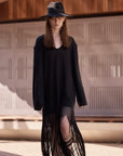 Traditional Wool Fedora Noir