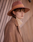 Terracotta Wool Fedora