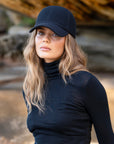 Black Woollen Cap