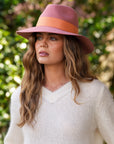 Terracotta Wool Fedora