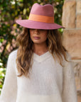 Terracotta Wool Fedora
