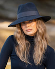 Traditional Wool Fedora Noir
