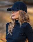 Black Woollen Cap