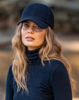 Black Woollen Cap