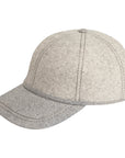 Textured Grey Woollen Cap