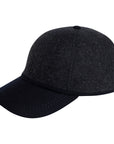 Dark Navy / Charcoal Woollen Cap