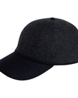 Charcoal Black Woollen Cap