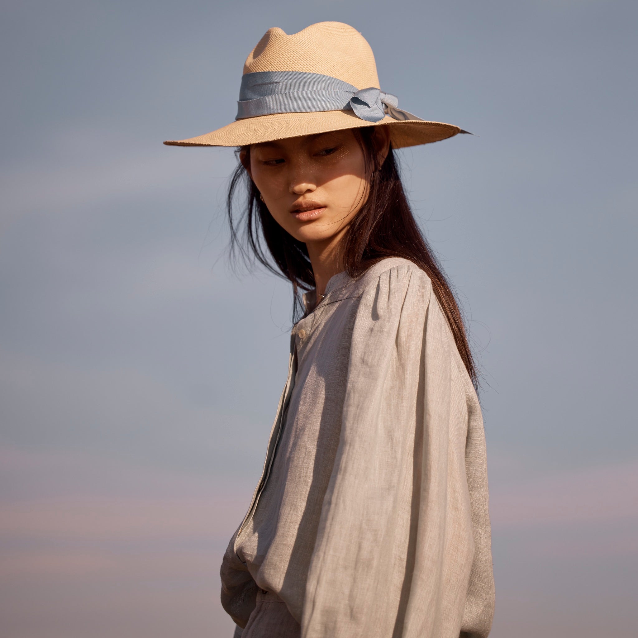 Bleue Panama Hat - Sample Sale