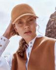 Rich Caramel Woollen Cap