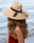 Sunshine Two Tone Wide Brim Hat