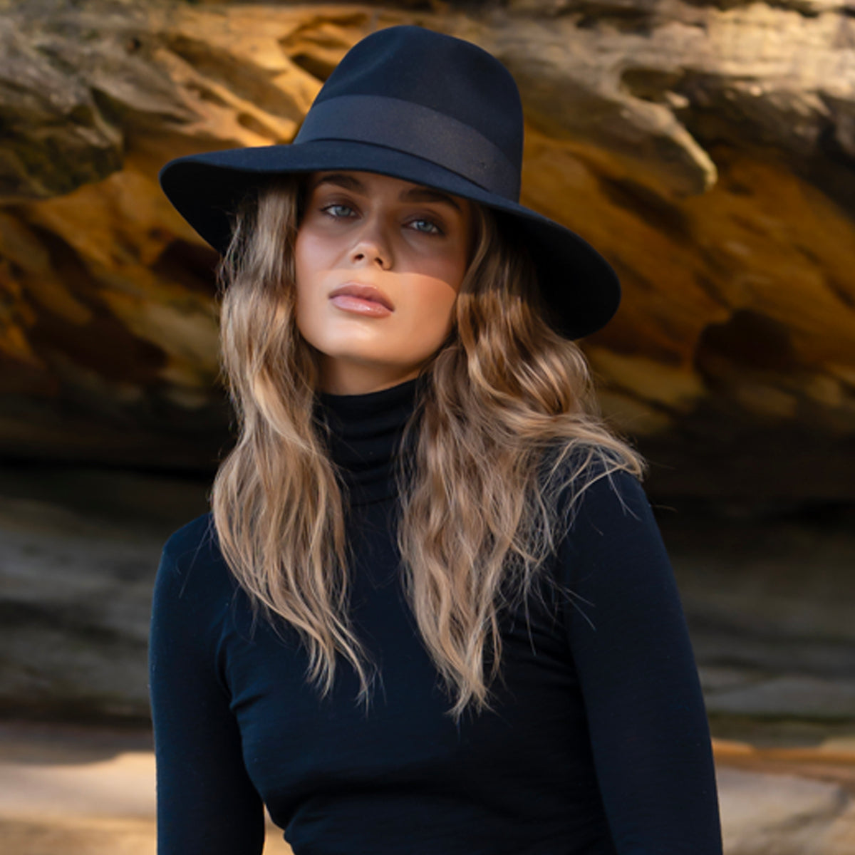 Traditional Wool Fedora Noir – Sarah J Curtis