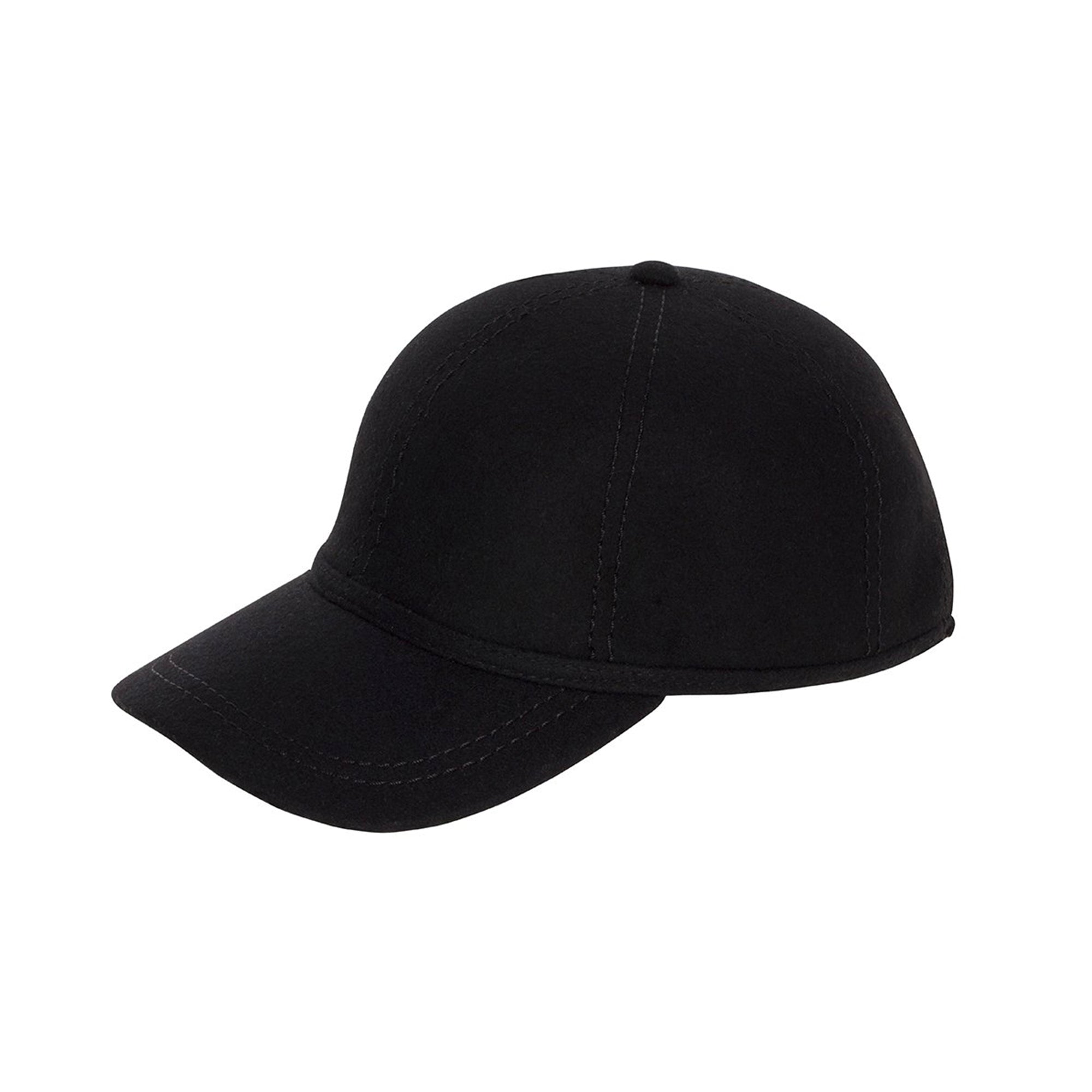 Black Woollen Cap
